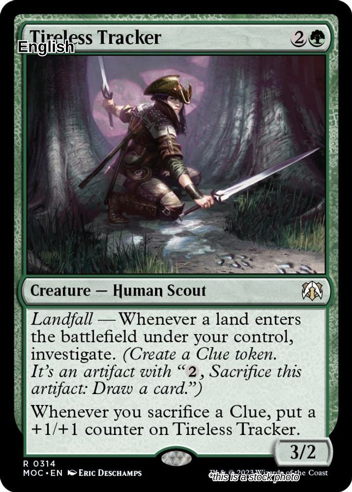 Tireless Tracker - MOC - LP TCG MTG