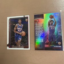 VJ Edgecombe Rookie Card Lot Topps RC Rise to Stardom 76ers Basketball