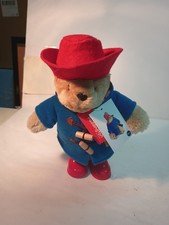1 PO New Barely Used Classic Paddington Bear with Boots Great Bear For Pad Fa