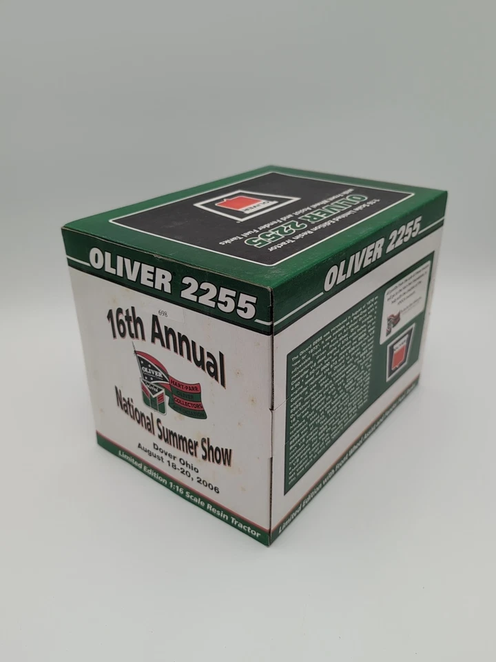 1/16 SpecCast Oliver 2255 w/FWA & Fender Fuel Tanks Resin Tractor  - Image 3 of 3