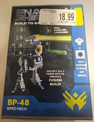 Snap Ship - Build To Battle BP-48 Biped Mech  - NEW SEALED