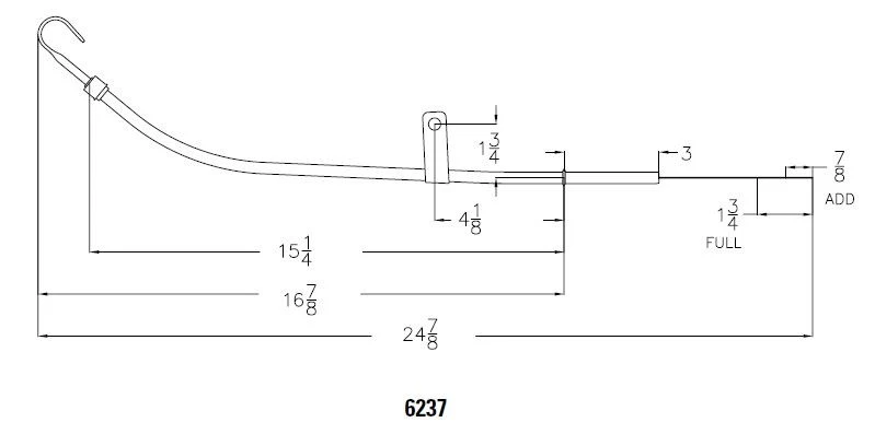 Mr. Gasket 6237  DIPSTICK - Изображение 2 из 2