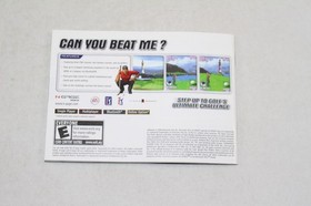 Tiger Woods PGA Tour 2004 Nokia N-Gage Complete CIB Good Condition! NICE!