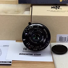 Brightin Star 28mm f/2.8 Full Frame Manual Lens for Leica M Mount Compact