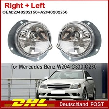 L+ R Nebelscheinwerfer A2048202156/256 F&uuml;r-Mercedes Benz W204 C300 C63 AMG DE