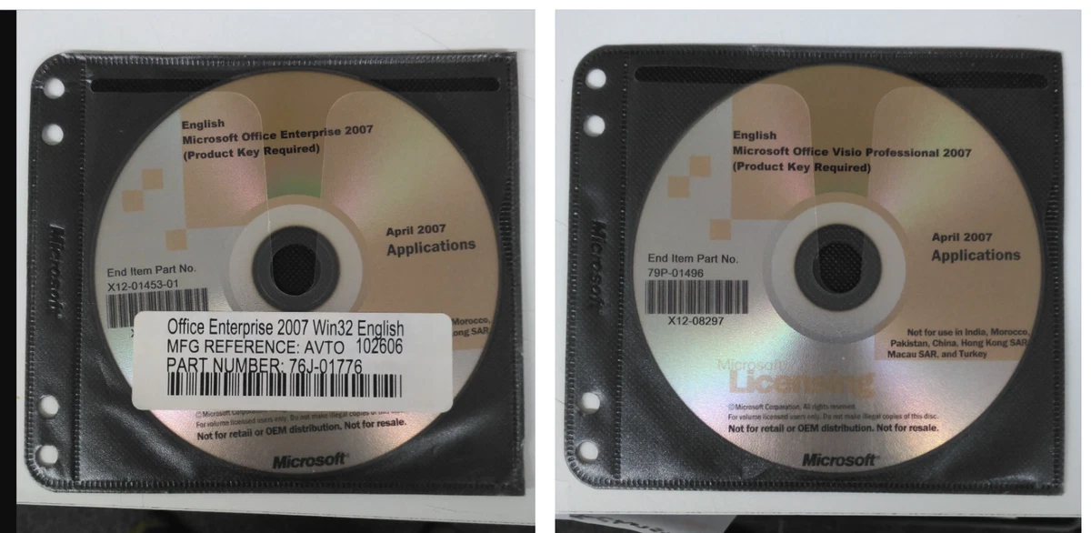 Microsoft Microsoft Windows XP CD Office & Business Software for