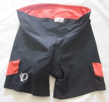 PEARL IZUMI Womens Black Leg Grip Reflective Padded Cycling Shorts XL 11211836