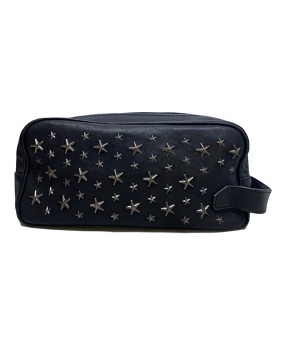 Jimmy Choo Studded Handbag Black #TFB11425