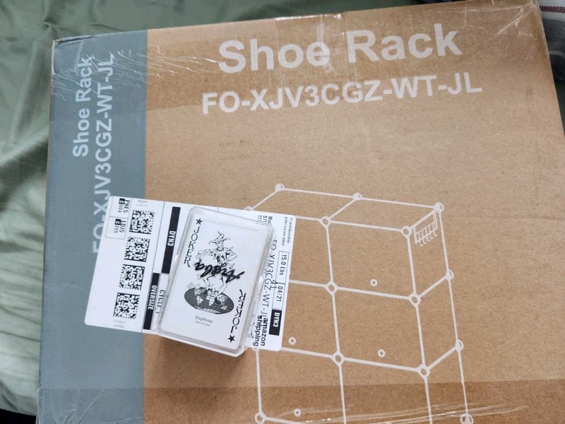 New White Shoe Rack NIB