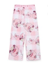 Strawberry Shortcake Girls Pink Sleep Bottom Pajamas Size Medium (7-8) NWT