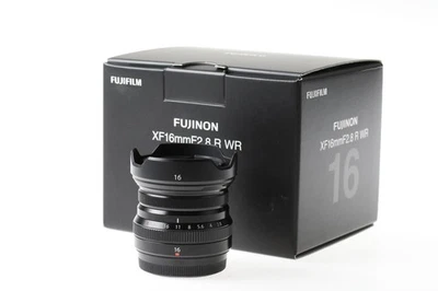 FUJIFILM Fujinon XF 16mm f/2,8 R WR - Schwarz - SNr: 3CA02103 - Bild 1 von 4