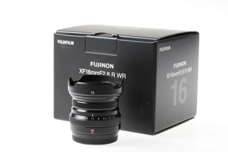 FUJIFILM Fujinon XF 16mm f/2,8 R WR - Schwarz - SNr: 3CA02103 - Bild 1 von 4