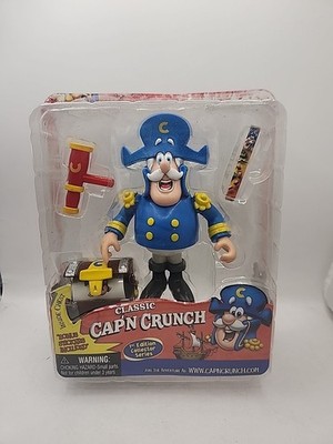 Captain Crunch Cap'n Crunch Action Figure 2000s New  Promo Toy 