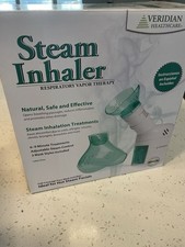 Veridian Healthcare Steam Inhaler Respiratory Vapor Therapy Facial Steamer