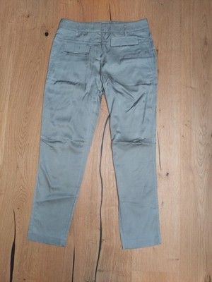 Dorothee Schumacher leichte Hose grün-silber Größe XS (34) TOP Zustand