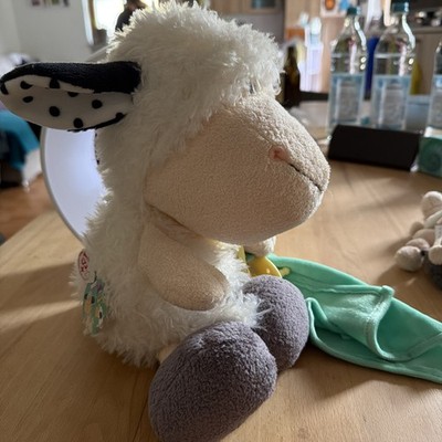 Nici Jolly Mäh Schaf Netty mit Schnuffeltuch Baby ca. 35cm NEU!