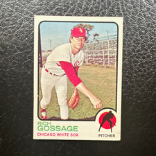 1973 Topps Rookie Rich Goose Gossage Chicago White Sox #174 Baseball Card. rookie card picture