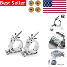 Aluminum Alloy Truss Clamp 220lbs Heavy Duty Dual Swivel DJ Light Stage Pipe