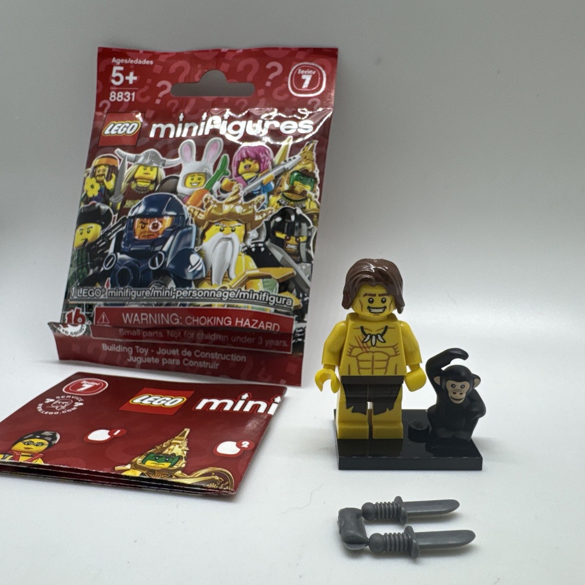 LEGO 8831 Collectible Minifigures Series 7 Jungle Boy / Tarzan