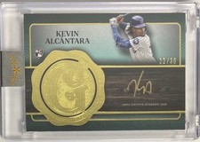 2025 Topps Five Star Kevin Alcantara Chicago Cubs RC Golden Graphs Aqua #22/30