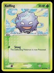 Koffing 62/107 EX Deoxys