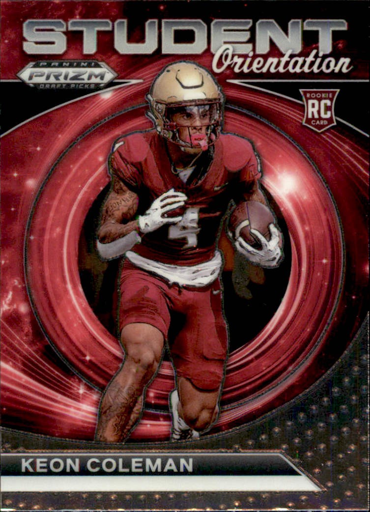 2024 Panini Prizm Draft Picks #SO-KC Keon Coleman Student Orientation