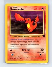 ENGLISH LP Charmander 50 Team Rocket Pokemon Card (kx)