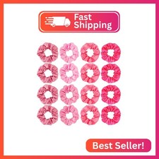 16 Pcs Satin Scrunchies Bridesmaid Proposal Gifts Hair Ties Scrunchies for Women