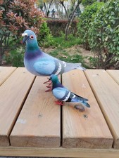 Realistic Artificial Doves Simulation Feathered Foam Fake Bird Home Decor