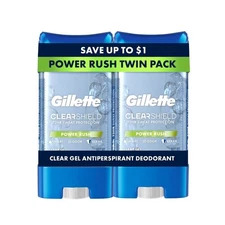 Gillette 72 Hours Sweat Protection Clear Gel Antiperspirant & Deodorant - 2pk