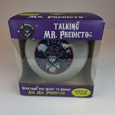 Mr. Predicto Fortune Telling Ball - Ask a YES or NO Question Talking Plasticball