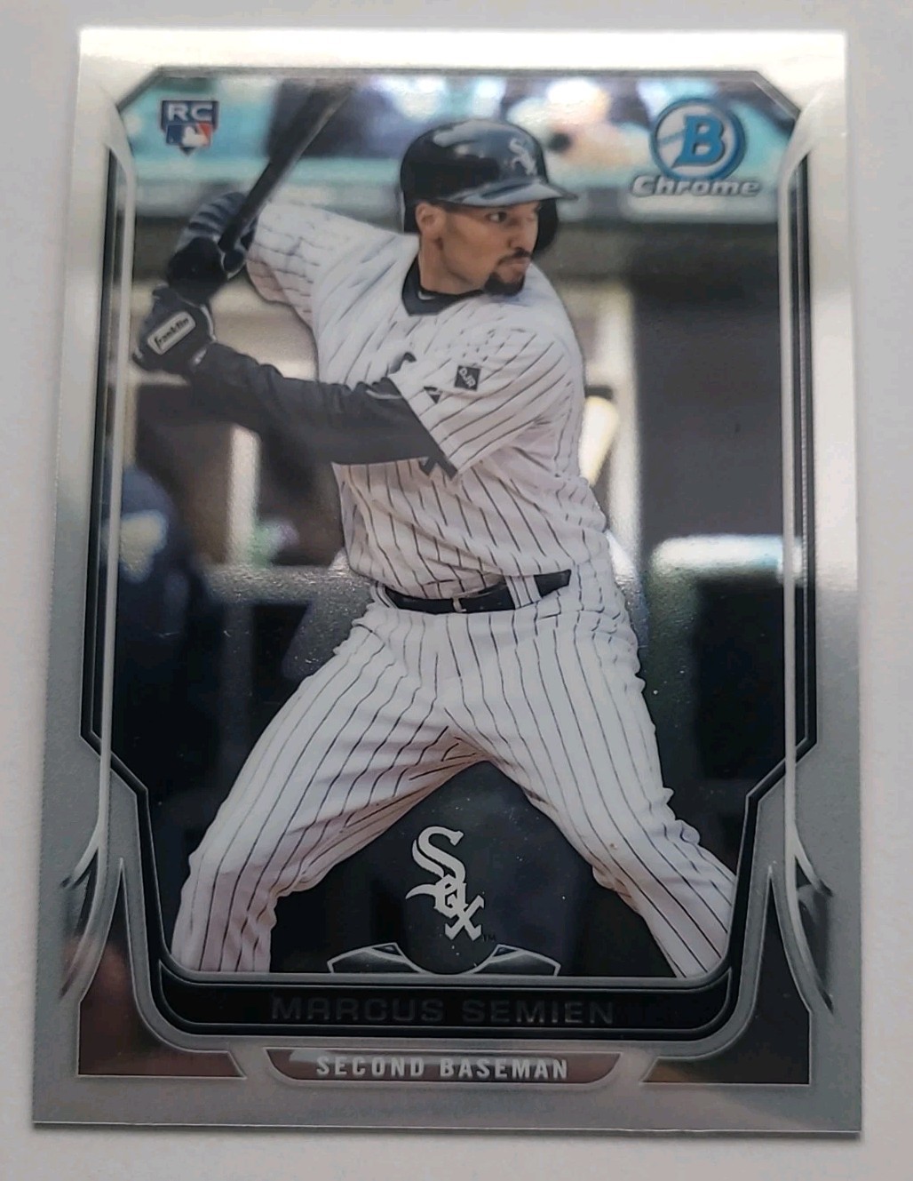 2014 Bowman Chrome Marcus Semien RC Rookie #10 White Sox