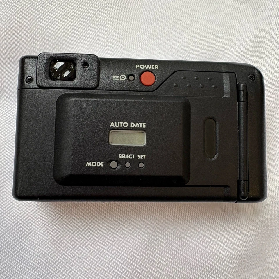 Cámara fotográfica compacta de 35 mm totalmente automática Konica Z-Up AF 60e y estuche piezas no probadas Foto 3 de 4