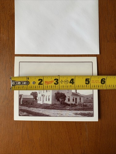 (1) Tarjeta de notas con sobre. Lugar de nacimiento de Susan B. Anthony, por Smith Studio c.1910 - Imagen 6 de 7