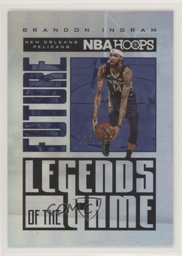 2020 Panini NBA Hoops Future Legends of the Game Argento /199 Brandon Ingram 0c3 - Foto 1 di 3