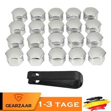 17mm Radschrauben Radmuttern Bolzen FÜR Mercedes-Benz FÜR Ford + ABZIEHER Kappen