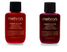 MEHRON BLOOD TV MOVIE SPECIAL EFFECTS FAKE SQUIRT BLOOD MAKEUP CHOOSE ANY SHADE.