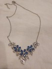 Paparazzi Jewelry  - Floral Fashion Show - Blue Necklace - Vintage — photo 1