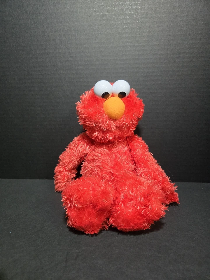 Sesame Street Plush Lot of 3 Stuffed Plush Toys Oscar, Big Bird, Elmo - Image 3 of 4