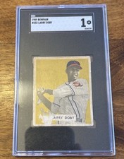 1949 BOWMAN #233 LARRY DOBY ROOKIE RC SGC 1