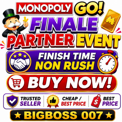 GOLDEN /Monopoly Partner Event Go Finale Partner Event Full Carry 80k Points-