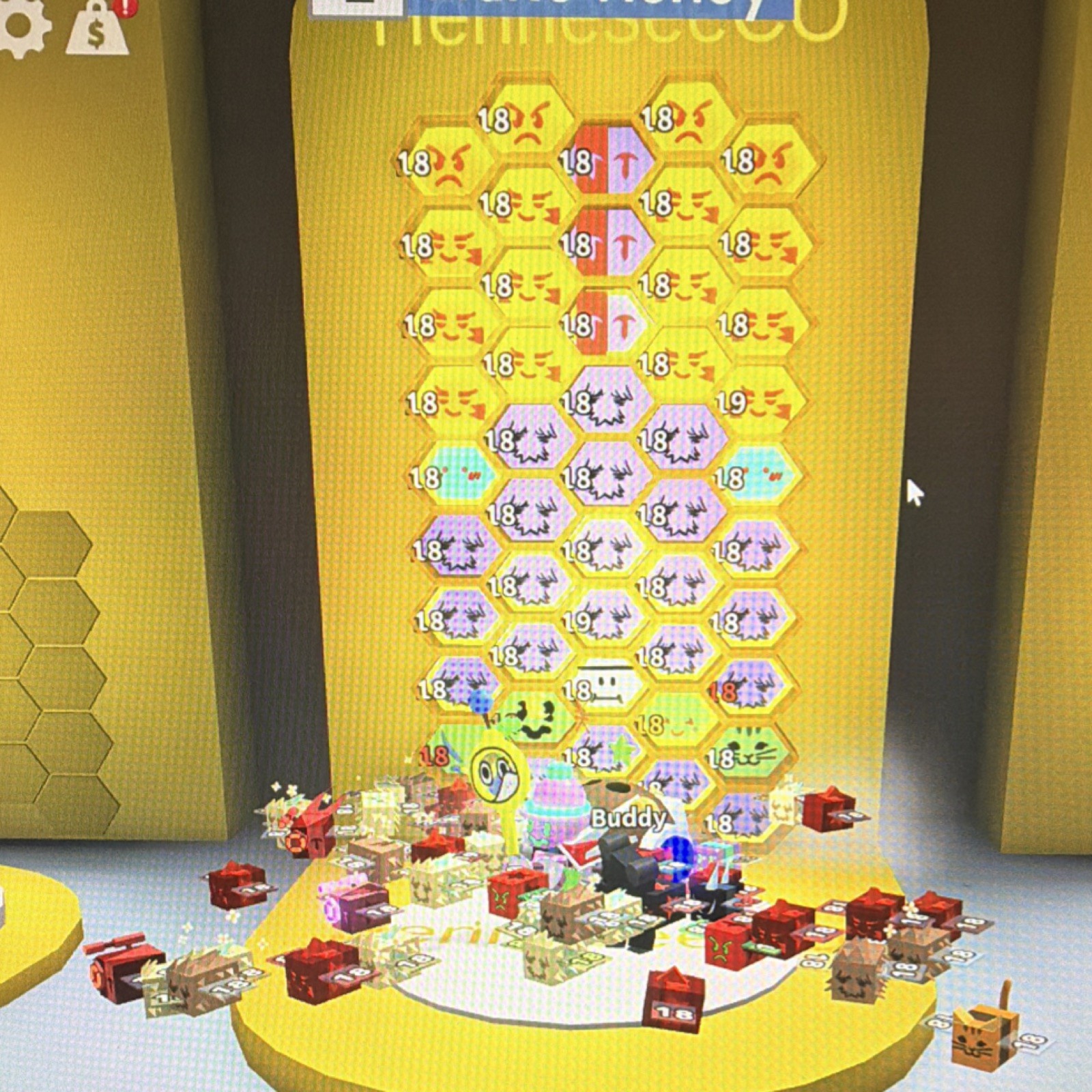 Bee Swarm Simulator fuzzy alt hive lvl 18 full made fuzzy alt | eBay