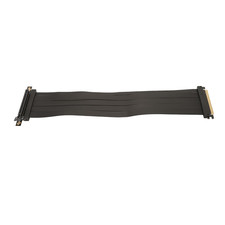 PCIE 4.0 X16 Riser Cable High Speed Flexible Shielding 90 Degree Connector GPU E