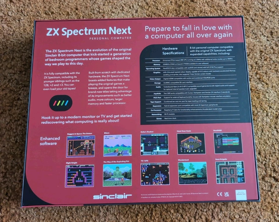 ZX Spectrum Next KS2, Unused, Original Packaging - Image 2 of 4