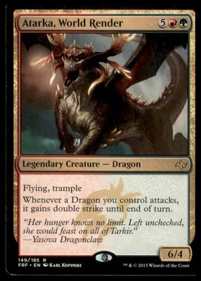 Fate Reforged #149 Atarka, World Render
