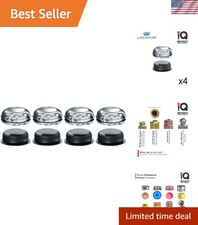 Zest Locator Classic Genuine Replacement Metal Housing  Lab Cap Assembly 4 Pk