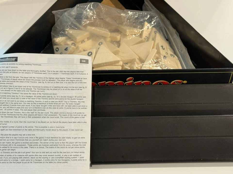 Triominos De Luxe - Goliath | Vintage 'Dominoes' Game | Complete | Fast Shipping - Image 4 of 4