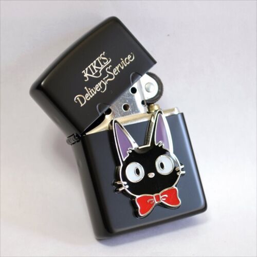 Zippo Kiki's Delivery Service Black Cat Jiji Metal Studio Ghibli Hayao Miyazaki - Picture 2 of 7