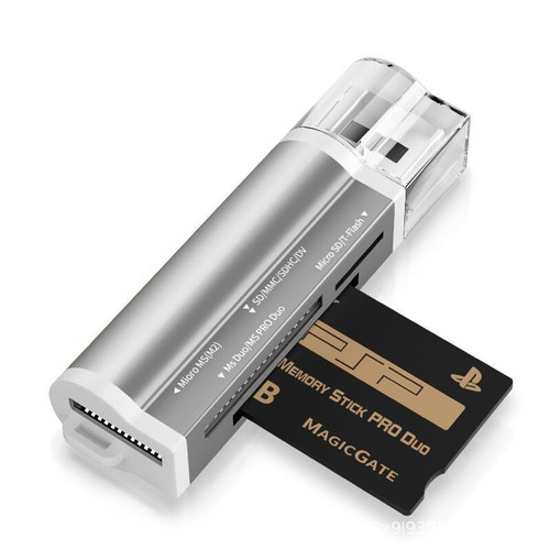 Speicherkartenleser Kartenlesegerät USB Micro SDHC MS Memory Card Reader Adapter - Bild 9 von 9