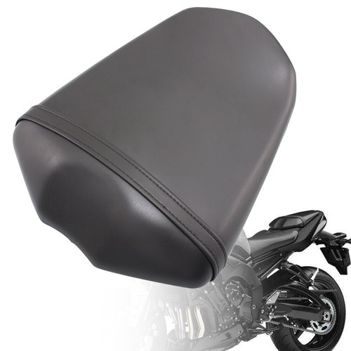 Motorcycle Rear Passenger Seat leather Black Seat Cover For Yamaha FZ1 2006-2016 - Picture 2 of 12